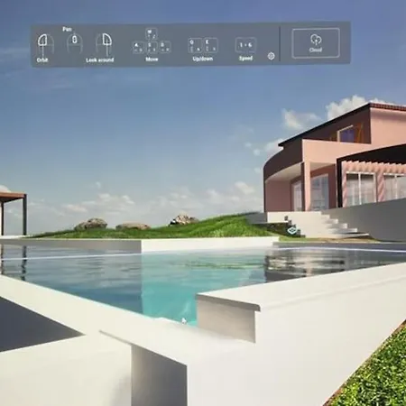 Vila La Ronde Des Soleils - Sea View Calm 22m Long Pool *